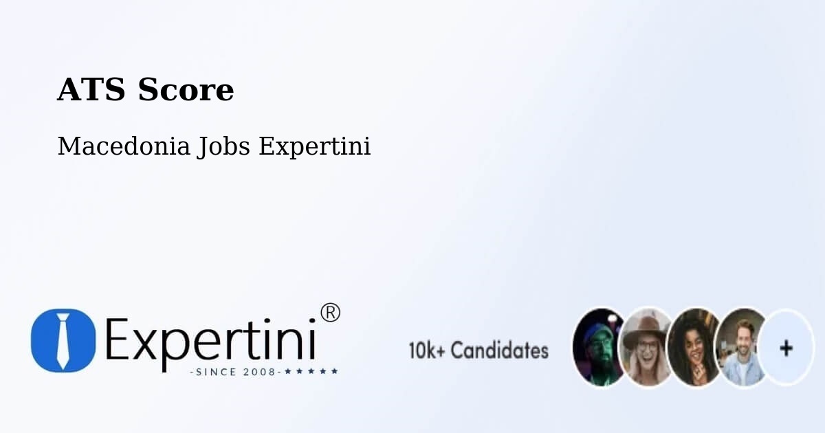 Resume ATS Score & Job Description Match Tool – Džepčište - Macedonia Jobs Expertini